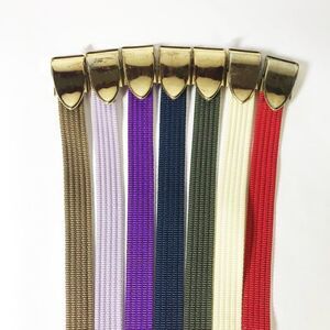 Lot of 7 Vintage Belts & Buckles
